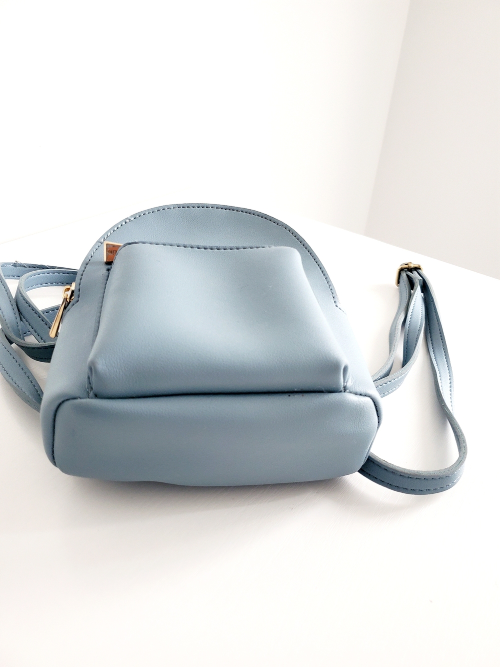 Compact Mini Backpack in Light Green - Picture 5 of 6